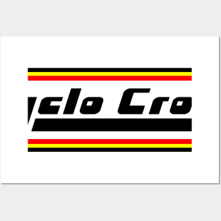 Cyclocross Logo Belgium Posters and Art